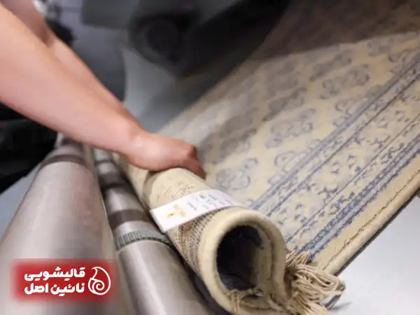قالیشویی در میدان شهدا