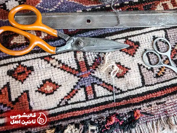 ترمیم و رفو فرش ها